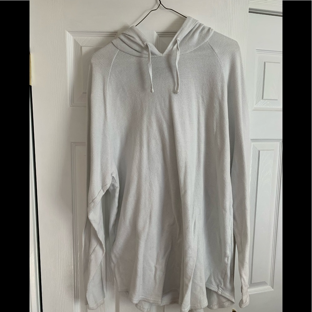 Pacsun Mens Lightweight Hoodie Size XL White